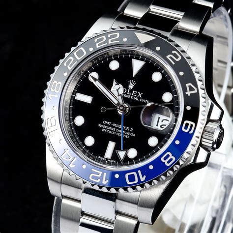 rolex gmt black and blue for sale|Rolex gmt price.